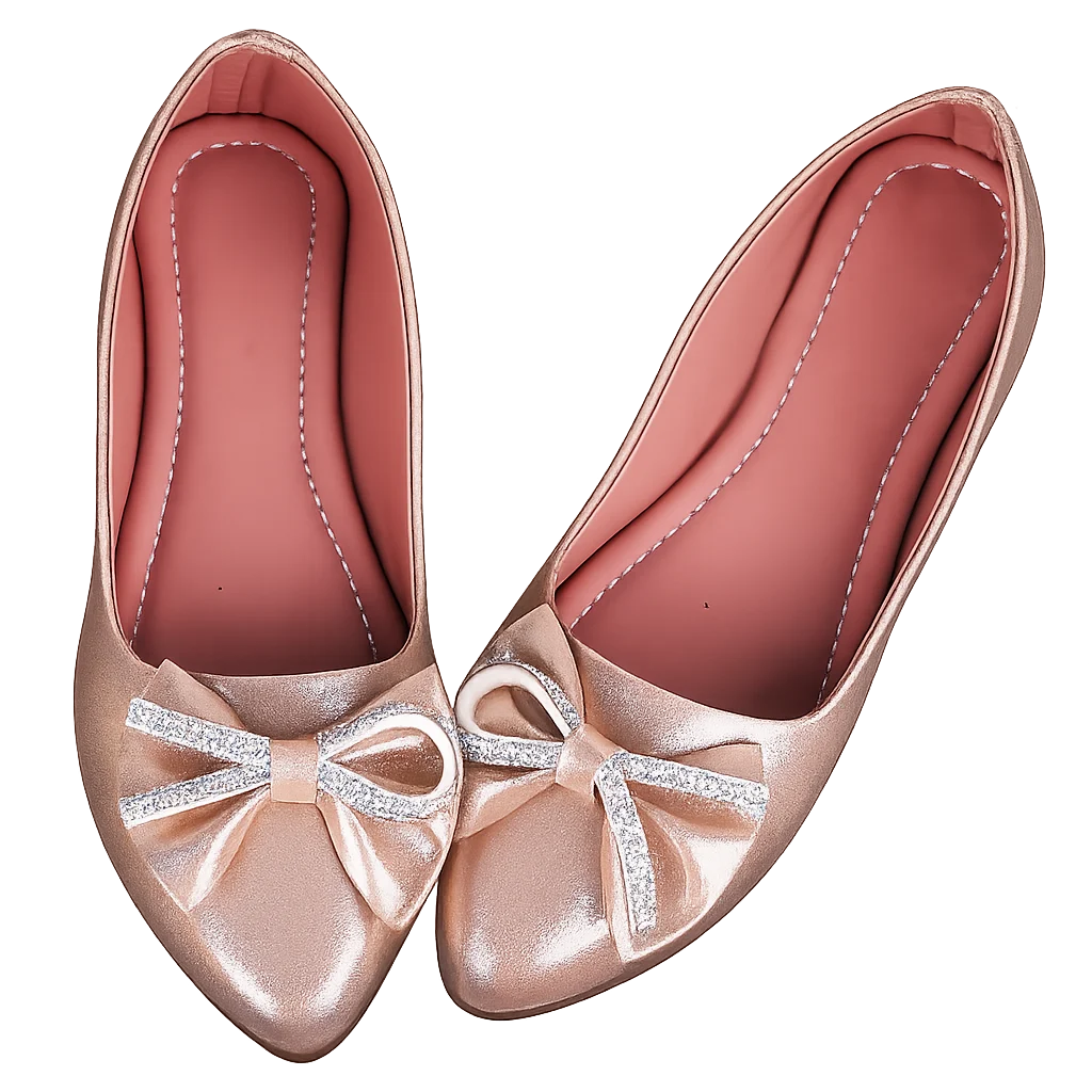Lena peach ballerina